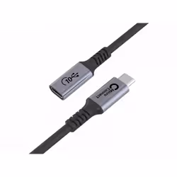 Microconnect W126988096 câble USB 2 m USB4 Gen 2x2 USB C Noir