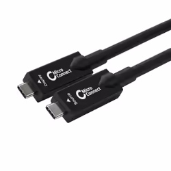 Microconnect USB3.2CC7OP, 7,5 m, USB C, USB C, USB 3.2 Gen 2 (3.1 Gen 2), 10000 Mbit/s, Noir