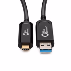 Microconnect MC-USB3.2CA15OP câble USB 15 m USB 3.2 Gen 2 (3.1 Gen 2) USB A USB C Noir - Vue supplémentaire 2