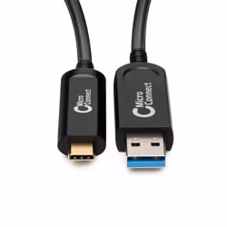 Microconnect MC-USB3.2CA10OP câble USB 10 m USB 3.2 Gen 2 (3.1 Gen 2) USB A USB C Noir