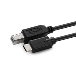 Microconnect W127021090 câble USB 1,8 m USB 2.0 USB C USB B Noir