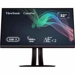 Viewsonic VP56 écran plat de PC 32" 4K Ultra HD LED Noir