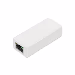 Microconnect MC-POEADAPTER-USB-C, Fast Ethernet, IEEE 802.3at, Cat5, Blanc, Plastique, 100 m