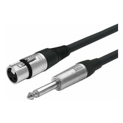 Vivolink PROAUDXLRFJACK1 câble audio 1 m XLR 6,35 mm Noir