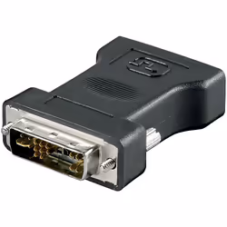Microconnect MONJK, DVI-I, VGA, Noir
