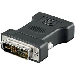 Microconnect MONJK changeur de genre de câble DVI-I VGA Noir