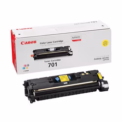 Canon 701, 4000 pages, Jaune, 1 pièce(s)