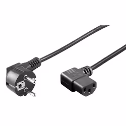 Microconnect PE010530, 3 m, CEE7/7, Coupleur C13, H05VV-F3G, 250 V, 10 A
