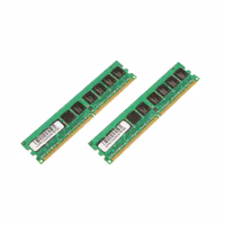 CoreParts 4Gb kit DDR2 667MHz ECC, 4 Go, 2 x 2 Go, DDR2, 667 MHz, Vert