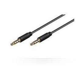 Microconnect IPOD012 câble audio 1 m 3,5mm Noir