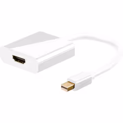Microconnect Mini Displayport-HDMI - (15cm), 0,15 m, Mini DisplayPort, HDMI, Or, 3,5 mm (1/8"), Cuivre
