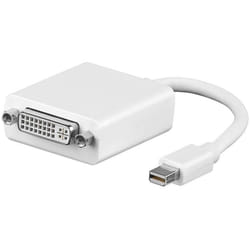 Microconnect Mini Displayport - DVI 15cm 0,15 m DVI-I Blanc