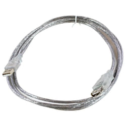 Microconnect USBAAF2T câble USB 1,8 m USB 2.0 USB A Transparent