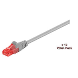 Microconnect UTP Cat6 7m Grey câble de réseau Gris U/UTP (UTP)