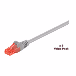 Microconnect UTP Cat6 15m Grey, 15 m, Cat6, U/UTP (UTP)