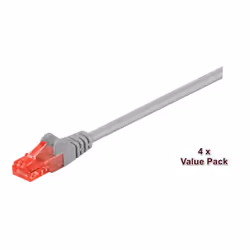 Microconnect UTP Cat6 20m Grey, 20 m, Cat6, U/UTP (UTP)
