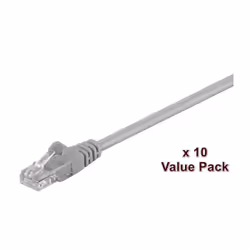 Microconnect UTP Cat5E 0.5m Grey, 0,5 m, Cat5e, U/UTP (UTP)