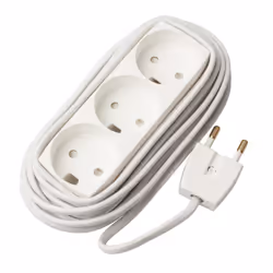 Microconnect GRUELU3H050, 5 m, Type C, Blanc, 3 sortie(s) CA, 208 g, 1 pièce(s)