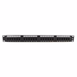 Microconnect PP-003, RJ-45, Cat5e, Noir, Montage de rack, 1U, 530 g