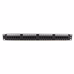 Microconnect PP-004, RJ-45, Cat6, Noir, Montage de rack, 1U, 550 g