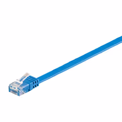 Microconnect V-UTP601B-FLAT, 1 m, Cat6, U/UTP (UTP), RJ-45, RJ-45