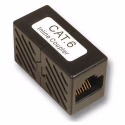 Microconnect MPK101, RJ45, RJ45, Noir