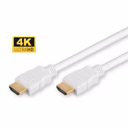 Microconnect HDM191910V1.4W, 10 m, HDMI Type A (Standard), HDMI Type A (Standard), 3840 x 2160 pixels, Compatibilité 3D, Blan ...
