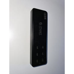 Leba NoteCharge NCHAR-UC6-20W-SC chargeur d'appareils mobiles Tablette, Universel Noir USB Charge rapide Intérieure