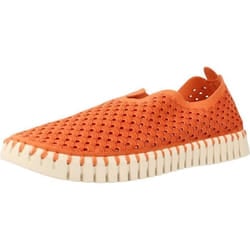 Basket Femme - ILSE JACOBSEN - 137666 Orange - Semelle int. Gomme - Semelle ext. Peau - Doublure Synthétique
