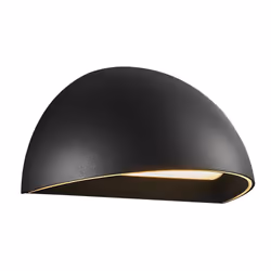 Nordlux Arcus, Éclairage mural extérieur, Noir, Bluetooth, LED intégrée, 440 lm, 147,6°
