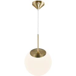 Suspension GRANT 25 Verrerie Laiton, H.40 - IP20 - E27 /Nordlux Intérieur