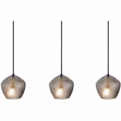 Orbiform respire l'exclusivité et le glamour. La série combine le laiton brossé avec un dôme en verre en forme de pentagone o ...