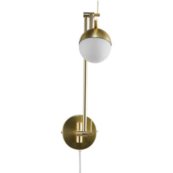 Nordlux - Applique murale contina Métal Laiton, H.37.2 - IP20 - G9 / Intérieur