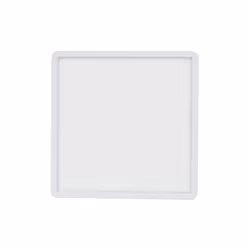 Nordlux Oja, Carré, Plafond/mur, Monté en surface, Blanc, Maison, Plastique