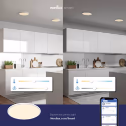 Nordlux 2015036101 Éclairage de plafond intelligent 15 W Blanc Bluetooth - Vue supplémentaire 4