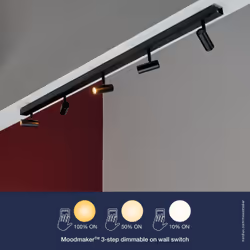 Nordlux Omari Noir Adapté à une utilisation à l'intérieur 18,5 W