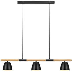 Nordlux - Suspension theo 3-Rail Métal Noir, H.16.5 - IP20 - GU10 / Intérieur