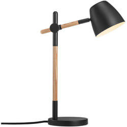 Nordlux - Lampe à poser theo Métal Noir, H.46 - IP20 - GU10 / Intérieur