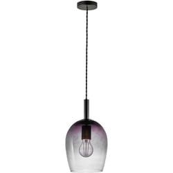 Nordlux - Suspension uma 18 Verrerie Gris, H.30.5 - IP20 - E27 / Intérieur