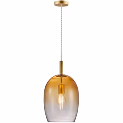 La série Uma ajoute une touche moderne et décorative à la suspension classique. L'abat-jour en verre soufflé à la bouche prés ...