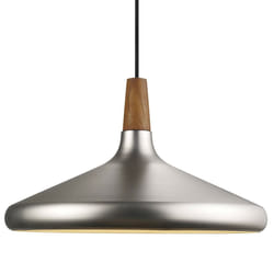 Nordlux Nori 39 éclairage de plafond Acier brossé E27
