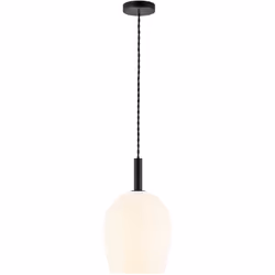 La série Uma ajoute une touche moderne et décorative à la suspension classique. L'abat-jour en verre soufflé à la bouche prés ...