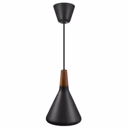 Nordlux Nori 18, 1 ampoule(s), E27, IP20, Noir