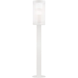 Nordlux - PoteletSSL coupar Aluminium Blanc, H.80 - IP54 - E27 / Extérieur