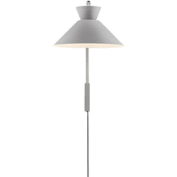 Applique murale dial Métal Gris, H.40.2 - IP20 - E27 / Nordlux Intérieur