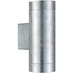 Applique murale tin Maxi Double Acier galvanisé Acier galvanisé, H.20.5 - IP54 - GU10 / Nordlux Extérieur