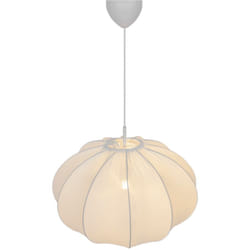Nordlux - Suspension aeron 40 Textile Blanc, H.30 - IP20 - E27 / Intérieur