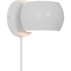 Nordlux - Applique murale belir Métal Blanc, H.11 - IP20 - G9 / Intérieur
