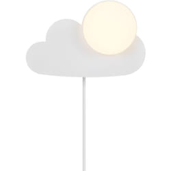 Nordlux - Applique murale skyku cloud Matière plastique Blanc, H.23.8 - IP20 - E14 / Intérieur