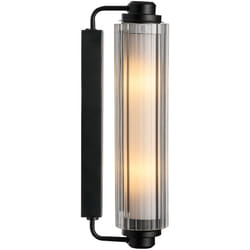 Nordlux - Applique murale nimal Matière plastique Noir, H.35 - IP44 - E14 / Intérieur